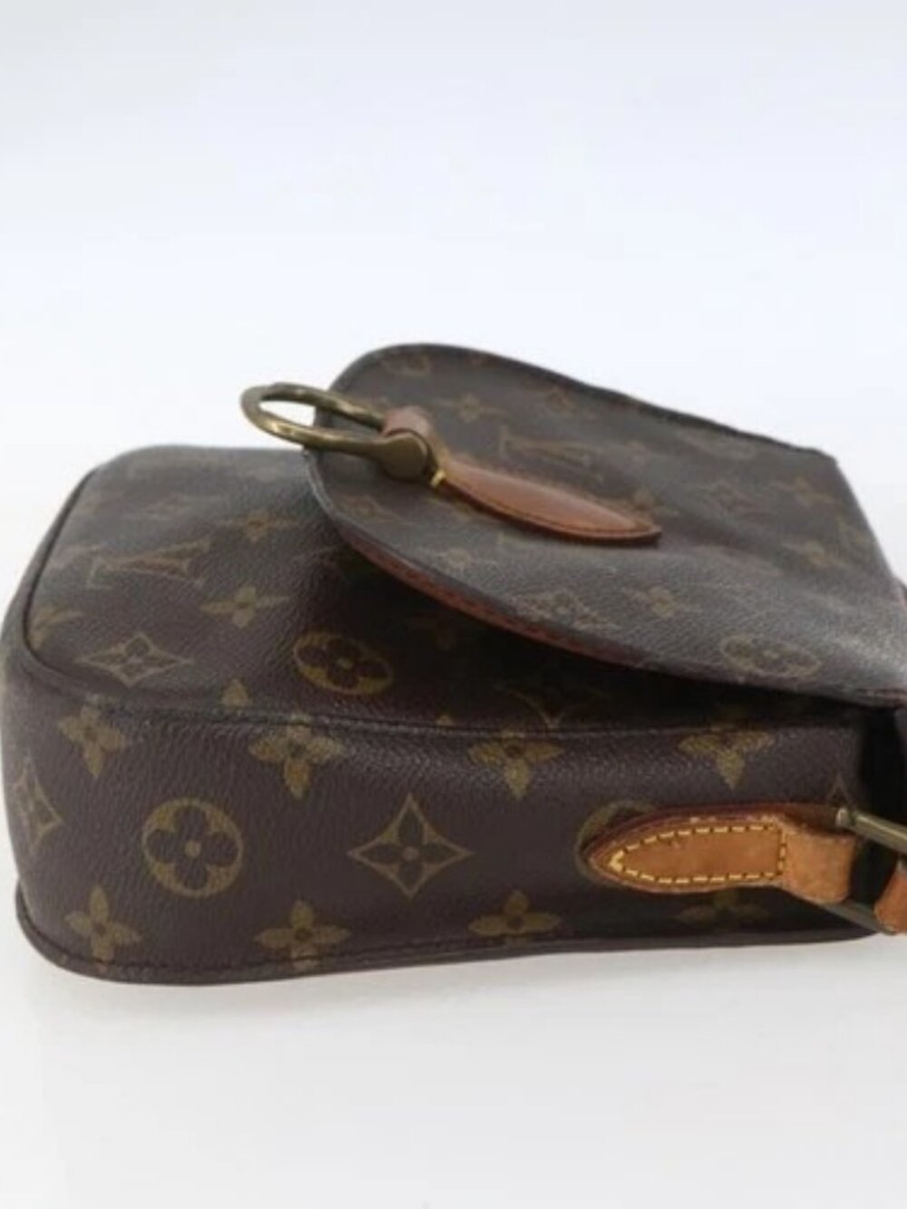 LOUIS VUITTON Monogram Saint Cloud MM Shoulder Bag M51243 LV Auth 166373 - Picture 4 of 16